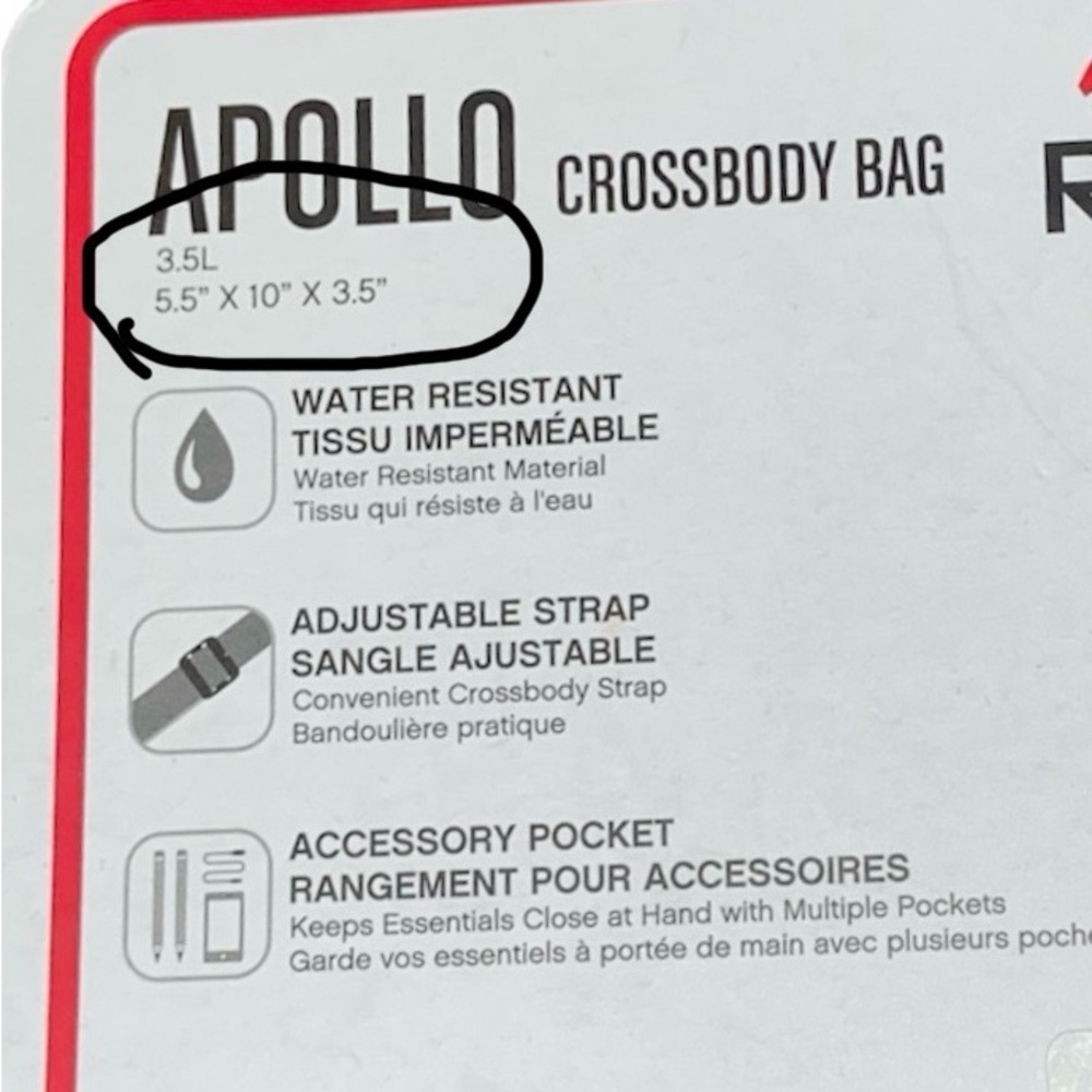 Reebok Apollo Fanny pack, Gray - Picture 5 of 8